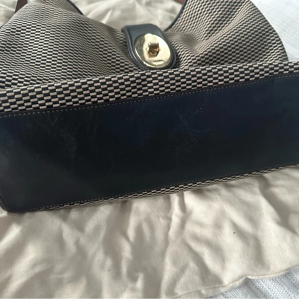 Coach Madison Carlyle Woven Shoulder Bag